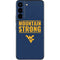 West Virginia University Yellow Galaxy S22 Skin