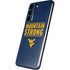 West Virginia University Yellow Galaxy S22 Skin