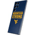 West Virginia University Yellow Galaxy S22 Ultra Skin