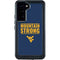 West Virginia University Yellow Galaxy S23 Plus Waterproof Case