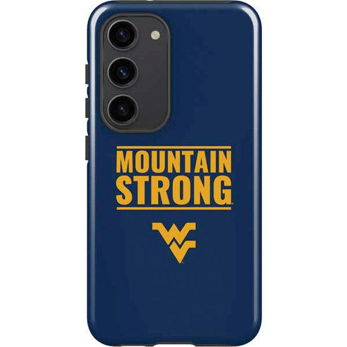 West Virginia University Yellow Galaxy S23 Pro Case