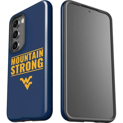 West Virginia University Yellow Galaxy S23 Pro Case