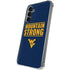 West Virginia University Yellow Galaxy S24 Plus Clear Case