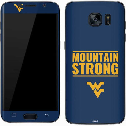 West Virginia University Yellow Galaxy S7 Skin