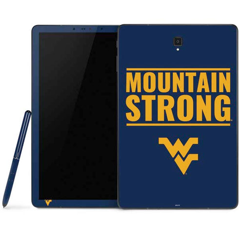 West Virginia University Yellow Samsung Galaxy Tab Skin