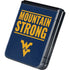 West Virginia University Yellow Galaxy Z Flip5 5G Skin
