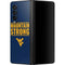 West Virginia University Yellow Galaxy Z Fold3 5G Skin