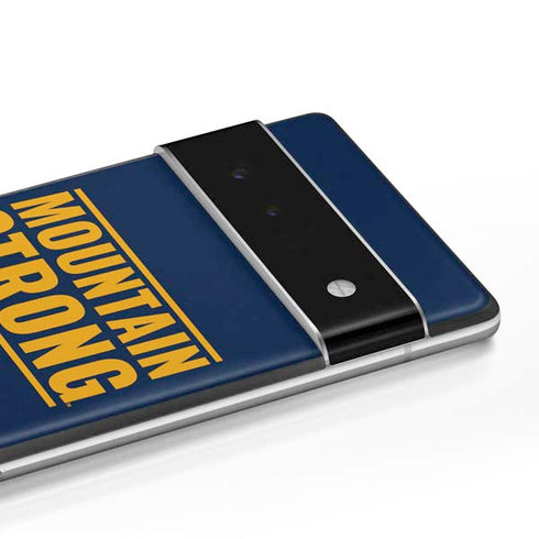 West Virginia University Yellow Google Pixel 6 Skin