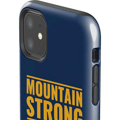 West Virginia University Yellow iPhone 11 Impact Case
