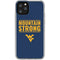West Virginia University Yellow iPhone 11 Pro Clear Case