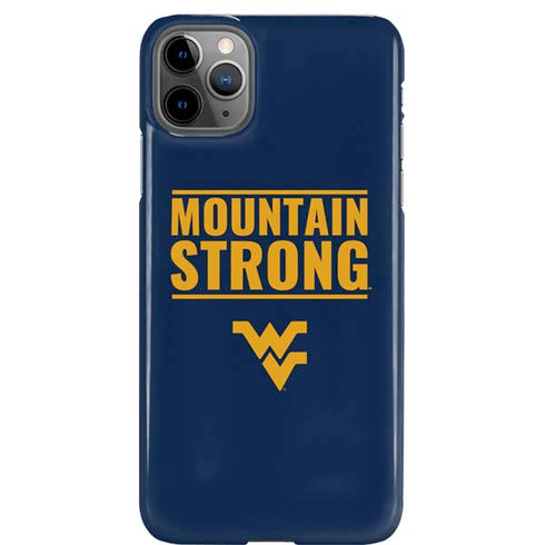 West Virginia University Yellow iPhone 11 Pro Max Lite Case