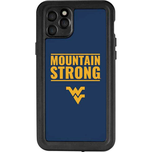 West Virginia University Yellow iPhone 11 Pro Max Waterproof Case