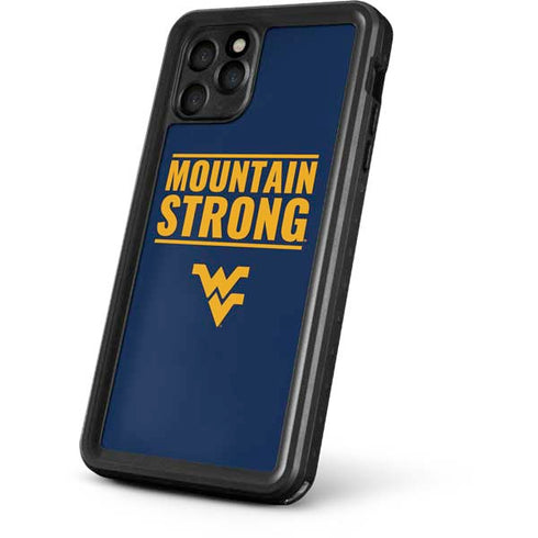 West Virginia University Yellow iPhone 11 Pro Max Waterproof Case