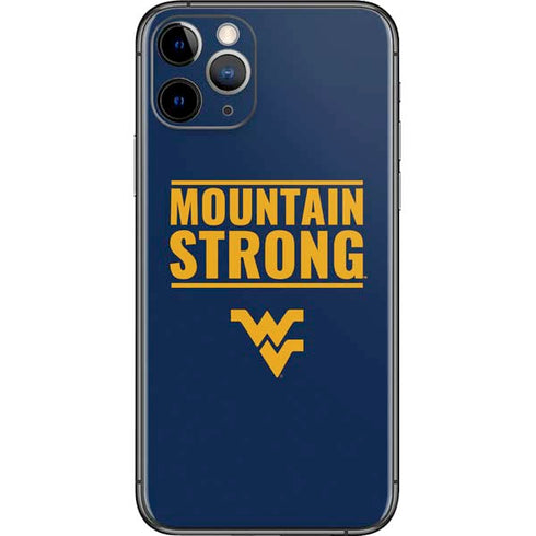 West Virginia University Yellow iPhone 11 Pro Skin