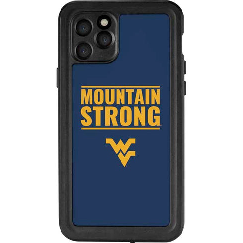 West Virginia University Yellow iPhone 11 Pro Waterproof Case