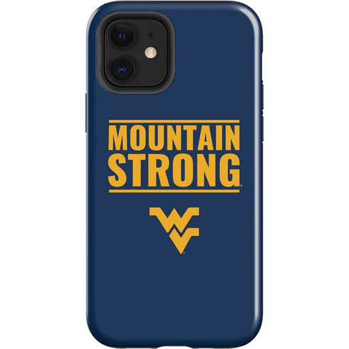 West Virginia University Yellow iPhone 12 Impact Case
