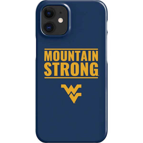 West Virginia University Yellow iPhone 12 Mini Lite Case