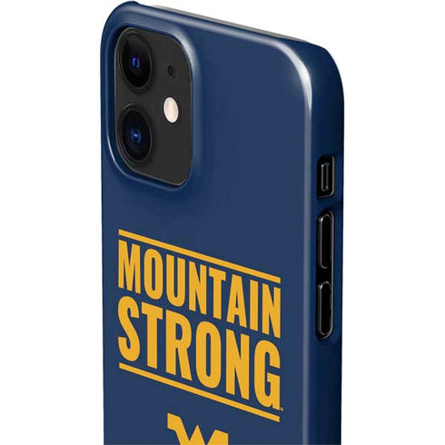 West Virginia University Yellow iPhone 12 Mini Lite Case
