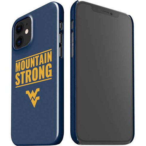 West Virginia University Yellow iPhone 12 Mini Lite Case