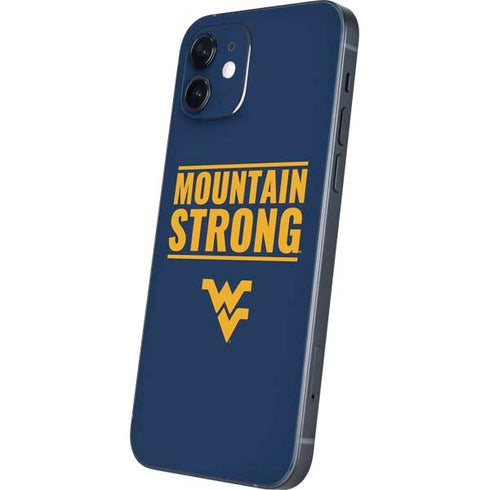 West Virginia University Yellow iPhone 12 Mini Skin