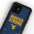 West Virginia University Yellow iPhone 12 Mini Waterproof Case