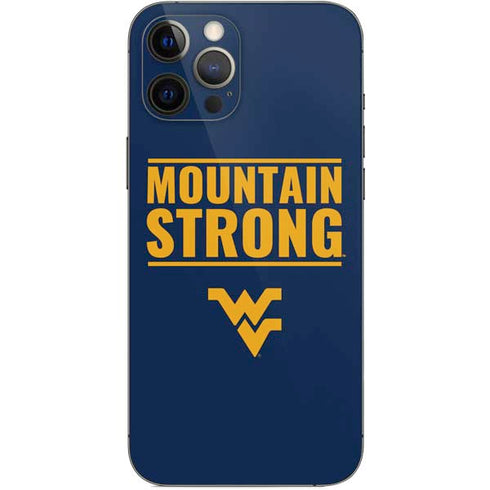 West Virginia University Yellow iPhone 12 Pro Max Skin