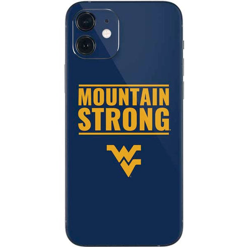 West Virginia University Yellow iPhone 12 Skin