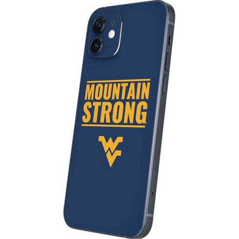 West Virginia University Yellow iPhone 12 Skin