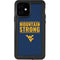 West Virginia University Yellow iPhone 12 Waterproof Case