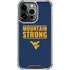 West Virginia University Yellow iPhone 13 Pro Clear Case