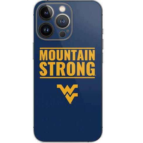 West Virginia University Yellow iPhone 13 Pro Skin