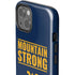 West Virginia University Yellow iPhone 15 Impact Case