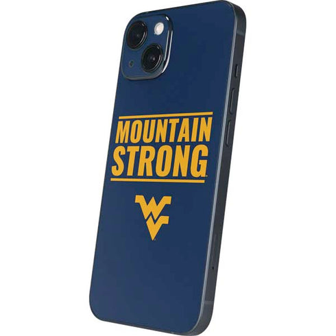 West Virginia University Yellow iPhone 15 Plus Skin