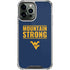 West Virginia University Yellow iPhone 15 Pro Max Clear Case