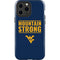 West Virginia University Yellow iPhone 15 Pro Max Impact Case