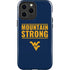 West Virginia University Yellow iPhone 15 Pro Max Impact Case