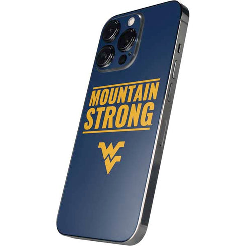 West Virginia University Yellow iPhone 14 Pro Max Skin