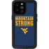 West Virginia University Yellow iPhone 14 Pro Max Waterproof Case