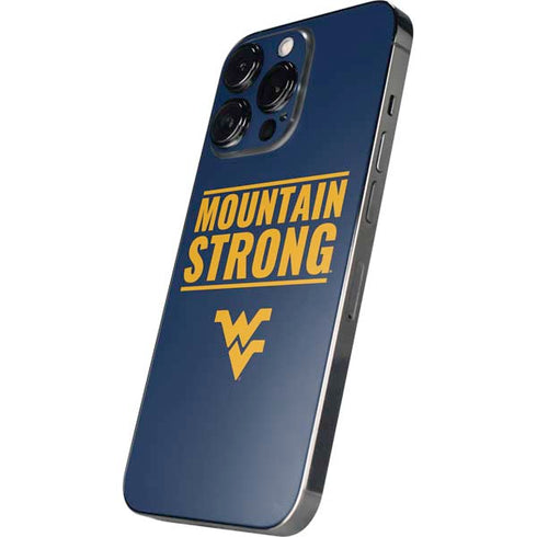 West Virginia University Yellow iPhone 15 Pro Skin