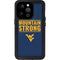 West Virginia University Yellow iPhone 14 Pro Waterproof Case