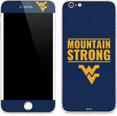 West Virginia University Yellow iPhone 6/6s Plus Skin