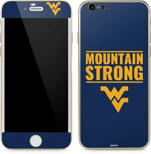West Virginia University Yellow iPhone 6/6s Skin