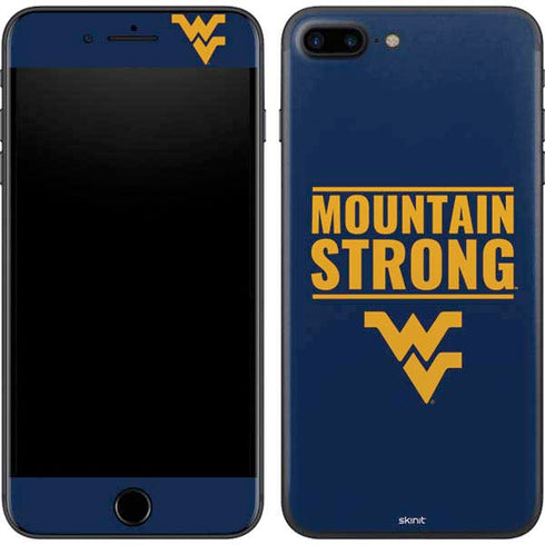 West Virginia University Yellow iPhone 8 Plus Skin