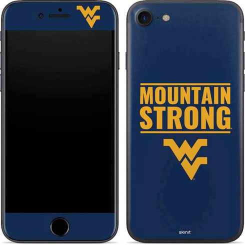 West Virginia University Yellow iPhone 8 Skin