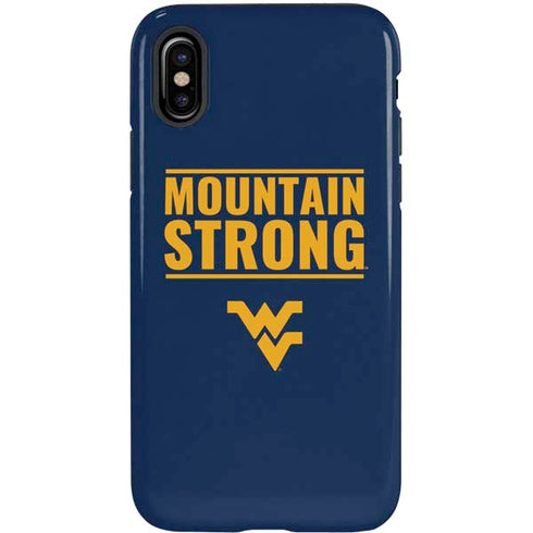West Virginia University Yellow iPhone X Pro Case