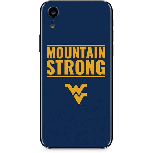 West Virginia University Yellow iPhone XR Skin