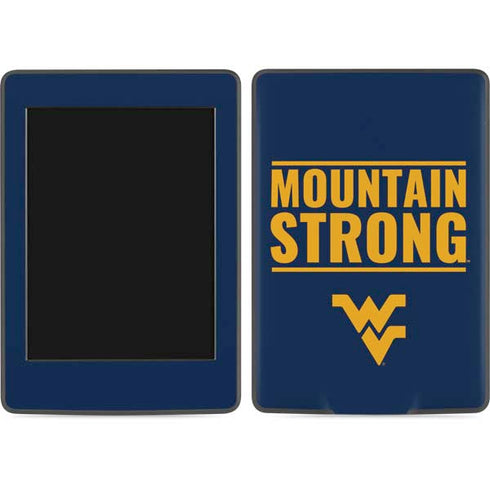 West Virginia University Yellow Amazon Kindle Skin