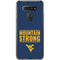 West Virginia University Yellow LG K51/Q51 Clear Case