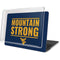 West Virginia University Yellow MacBook Pro 16in (2019-20) Case plus Skin