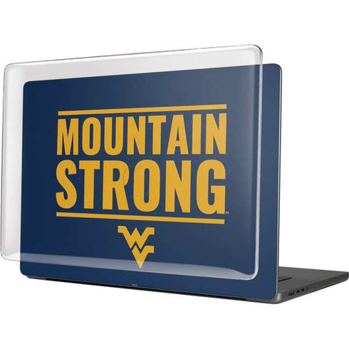 West Virginia University Yellow MacBook Pro 16in (2021-25) Case plus Skin